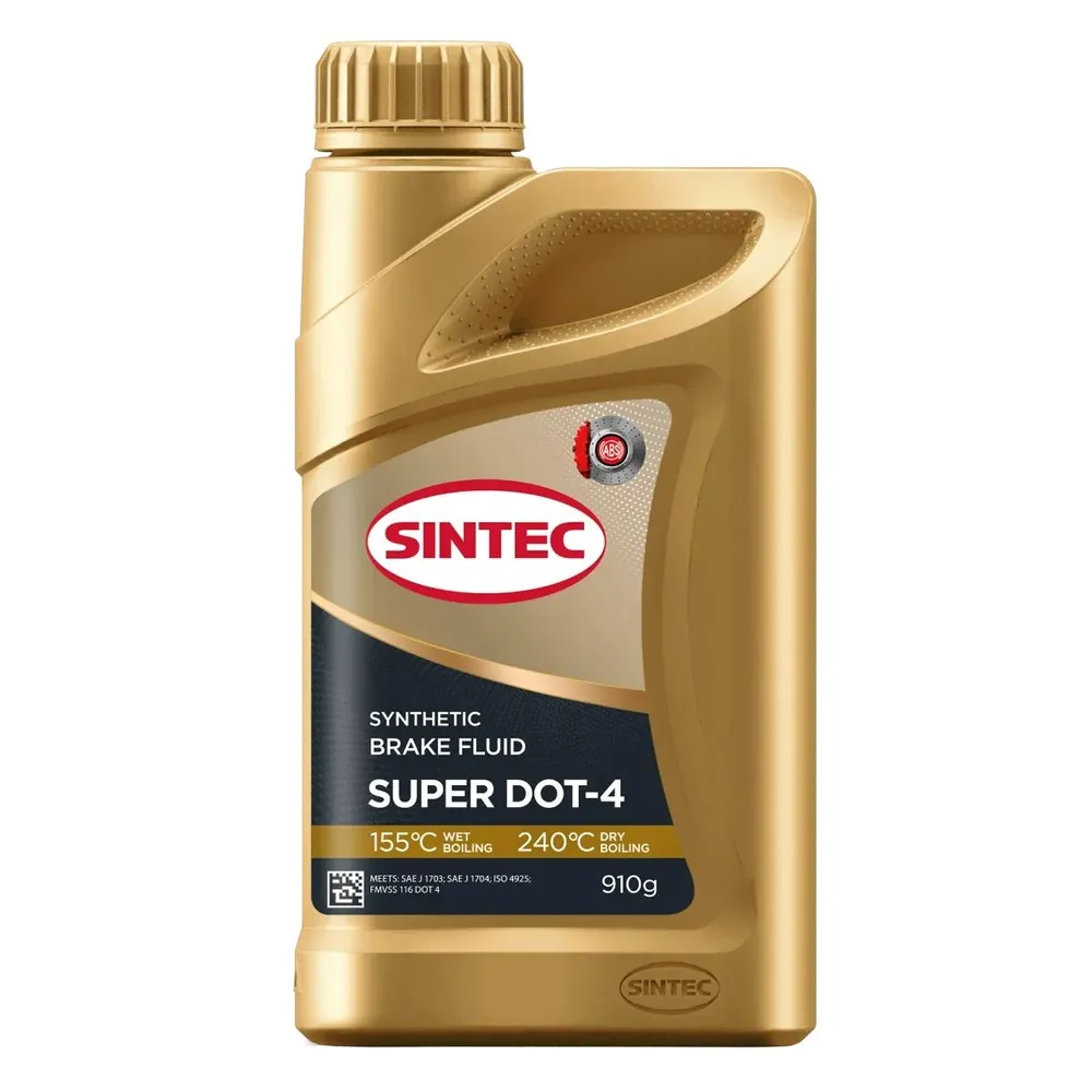 Тормозная жидкость Super DOT-4 910гр